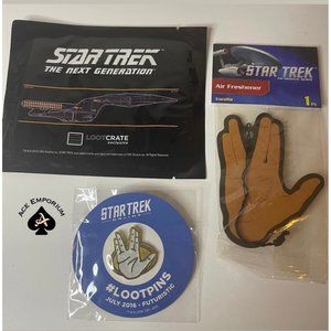 Star Trek Fan Lootcrate bundle